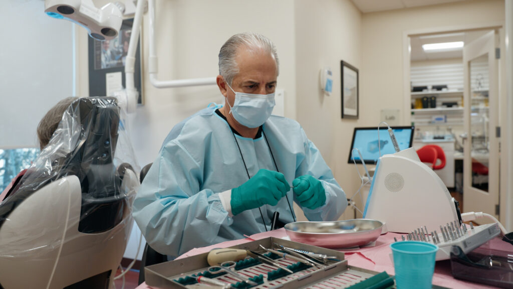 a man dentist